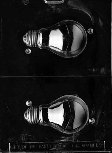 3D Light Bulb Chocolate Mold - LPM123