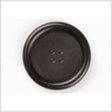 Plastic 4-Hole Button - 40L/25.5mm - Black Textured Center and Tire Rim