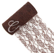 6" Lace Roll - 10 Yards (Brown)