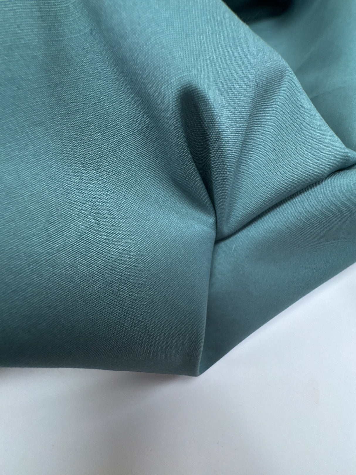 Blue Viscose Elastane Woven