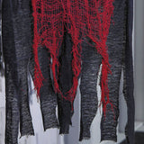 27 1/2" Hanging Red & Black Devil Halloween Decoration