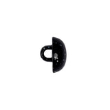 Black Plastic Button - 20L/12.5mm