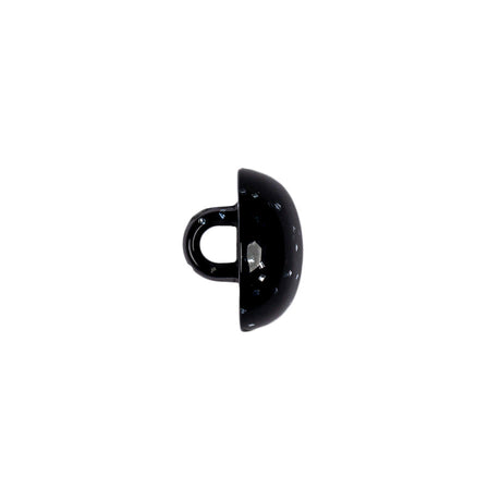 Black Plastic Button - 20L/12.5mm