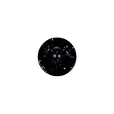 Black Plastic Button - 20L/12.5mm