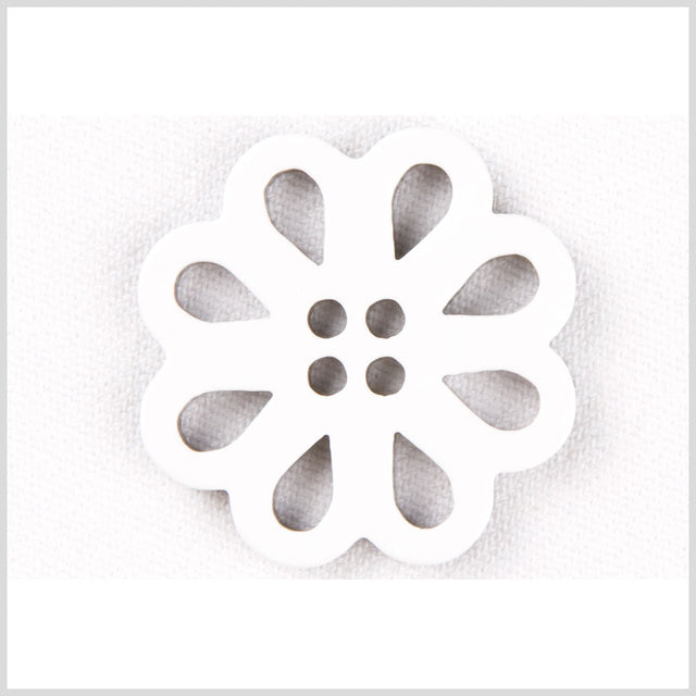 Black/White Plastic Button - 54L/34mm