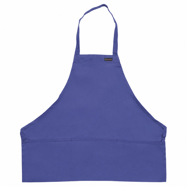 Front-of-the-House Bib Apron 27" L x 28" W, Navy Blue