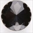 Plastic Shank Back Button - 30L/19mm - Black Flower Petal Rim