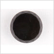 Plastic Shank Back Button - 48L/30.5mm - Black Faceted Edge