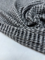 Wool Tweed White Shade Fabric