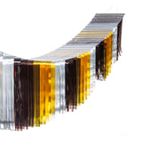 12 Ft. Metallic Black, Silver and Gold Foil Ceiling Decoration