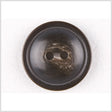 Plastic 2-Hole Button - 40L/25.5mm - Black and Brown Swirling Pool