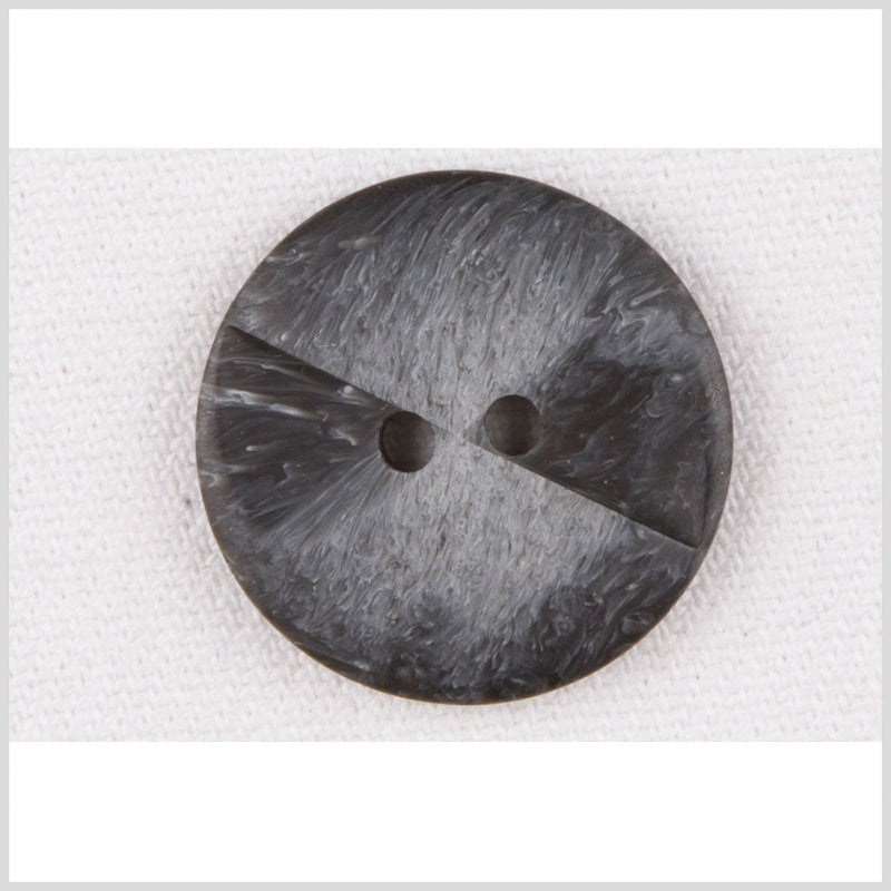 Navy Plastic Button - 24L/15mm