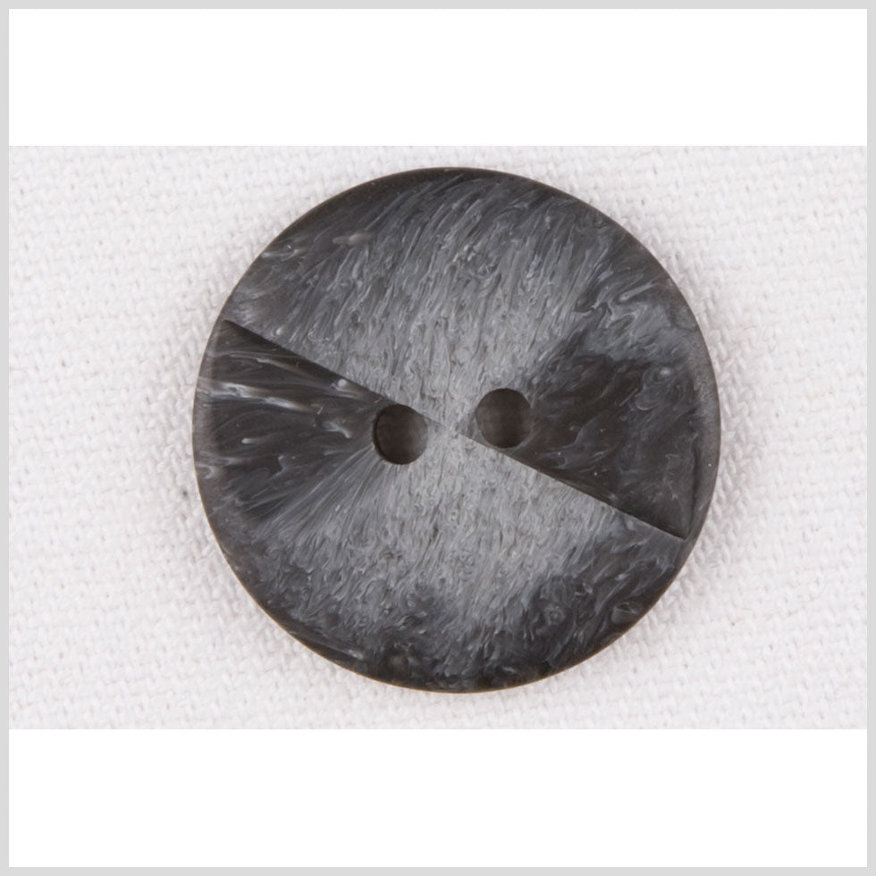 Navy Plastic Button - 24L/15mm