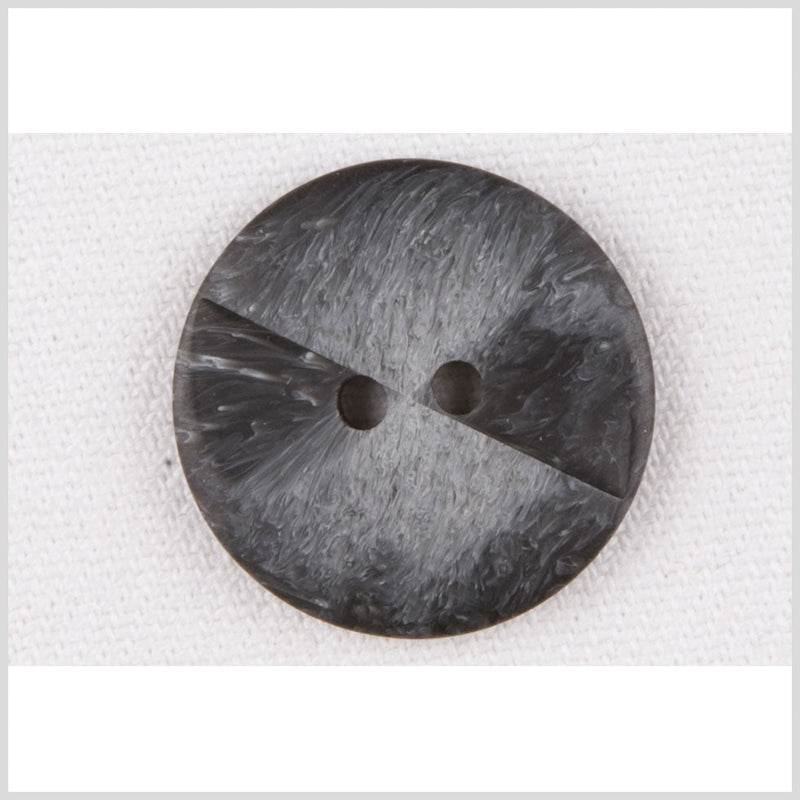 Navy Plastic Button - 36L/23mm