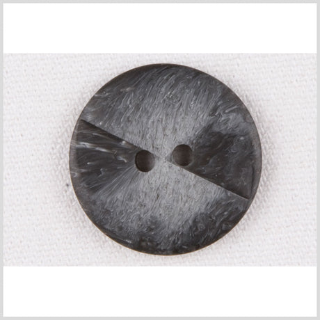 Navy Plastic Button - 36L/23mm