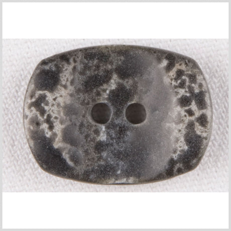 Ivory/Dark Gray Plastic Button - 36L/23mm