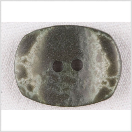 Ivory/Green Plastic Button - 36L/23mm