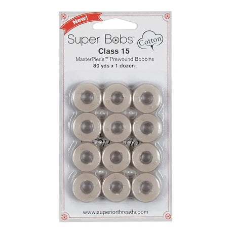 Cotton Pre-Wound Bobbins #152 Bisque