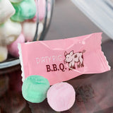 Customizable Assorted Pastel Buttermints with Clear Wrapper - 1,000/Case