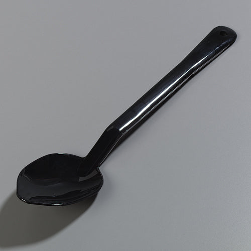Carlisle Black 13" Solid Serving Spoon