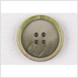 Plastic 4-Hole Button - 36L/23mm - Lime Green and White Swirls Rolled Rim