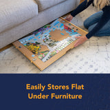 Bits and Pieces 47271 – Standard Size Wooden Puzzle Plateau for Jigsaw Puzzle Organization