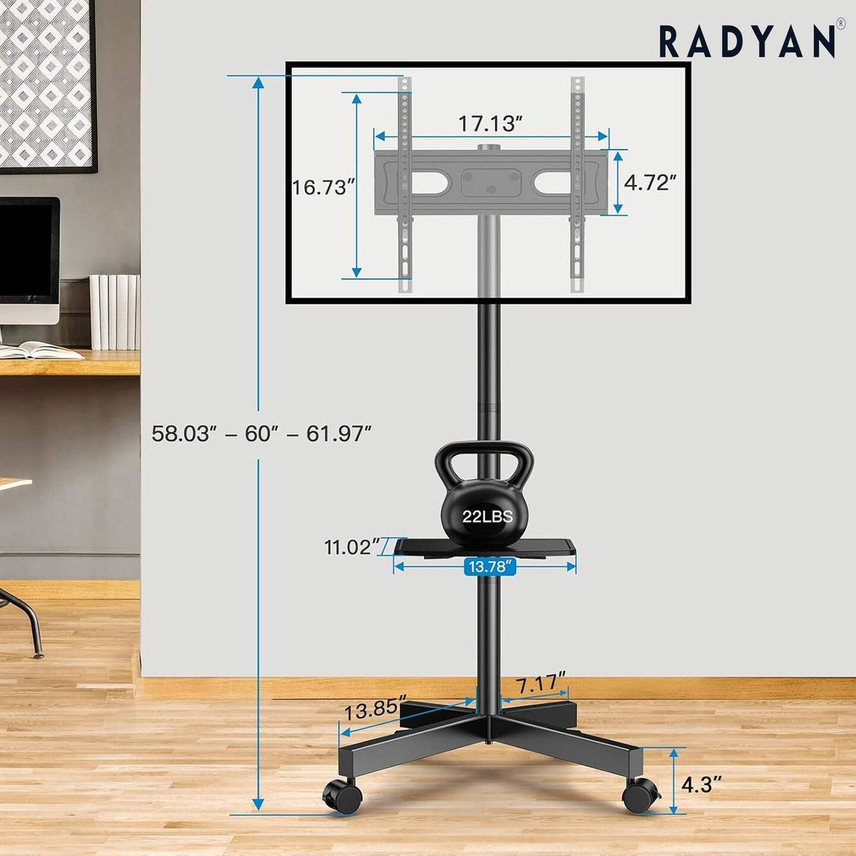 6 Light Satin Nickel Chandelier Modern Ceiling Fixture for Dining and Living Room