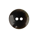 Multi-Green Abstract 2-Hole Plastic Button - 36L/23mm