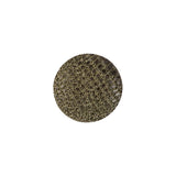Olive Alligator Pattern Shank Back Plastic Button - 24L/15mm