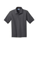 12 Pack : Port & Company® Youth Core Blend Jersey Knit Polo