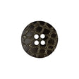 Multi-Green 4-Hole Plastic Button - 32L/20mm
