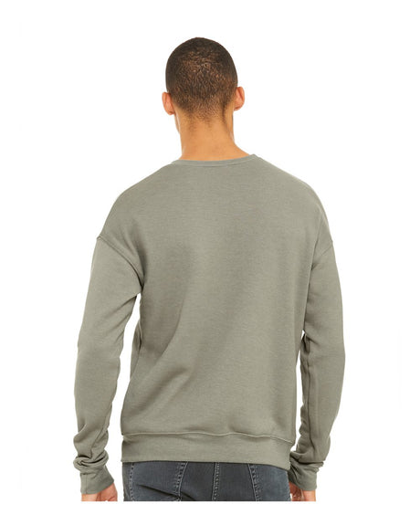 Image 1: Bella Canvas Long Sleeve Sponge Fleece Drop Shoulder SweatshirtImage 2: Relaxed drop shoulder fleece sweatshirtImage 3: Soft sponge fleece long sleeve pulloverImage 4: Premium Bella Canvas blank sweatshirtImage 5: Comfortable casual crewneck styleImage 6: Lightweight fleece apparel design