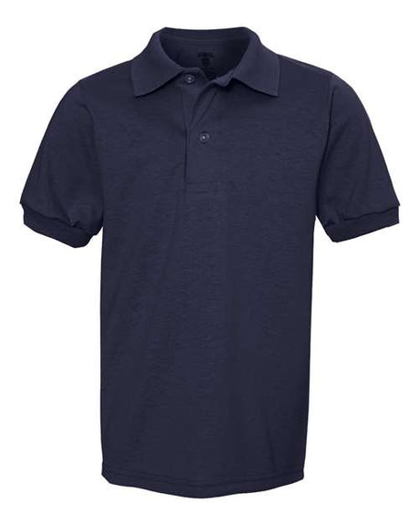 Jerzees® Youth Dri-Power Polo - Comfortable & Sustainable 50/50 Cotton/Polyester