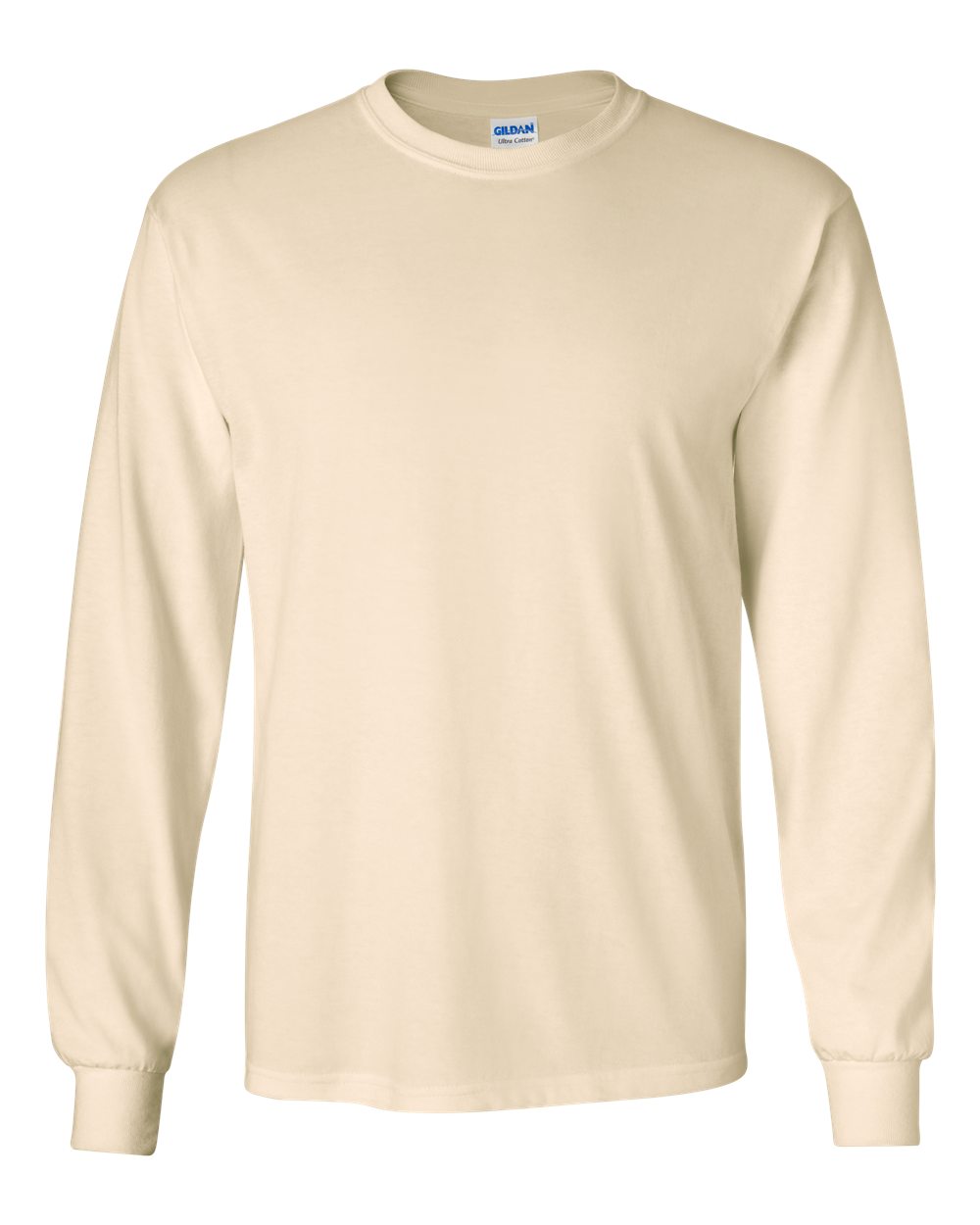 Gildan® Heavy Cotton Crewneck Long Sleeve T-Shirt