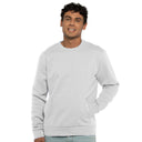 Next Level® Santa Barbara Pocket Crewneck Long Sleeve Sweatshirt