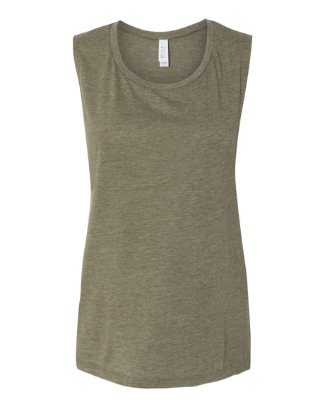 BELLA + CANVAS® Women's Flowy Scoop Muscle Tank - 8803