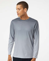 Paragon® Performance Pin Dot Slim Fit Crewneck Long Sleeve T-Shirt
