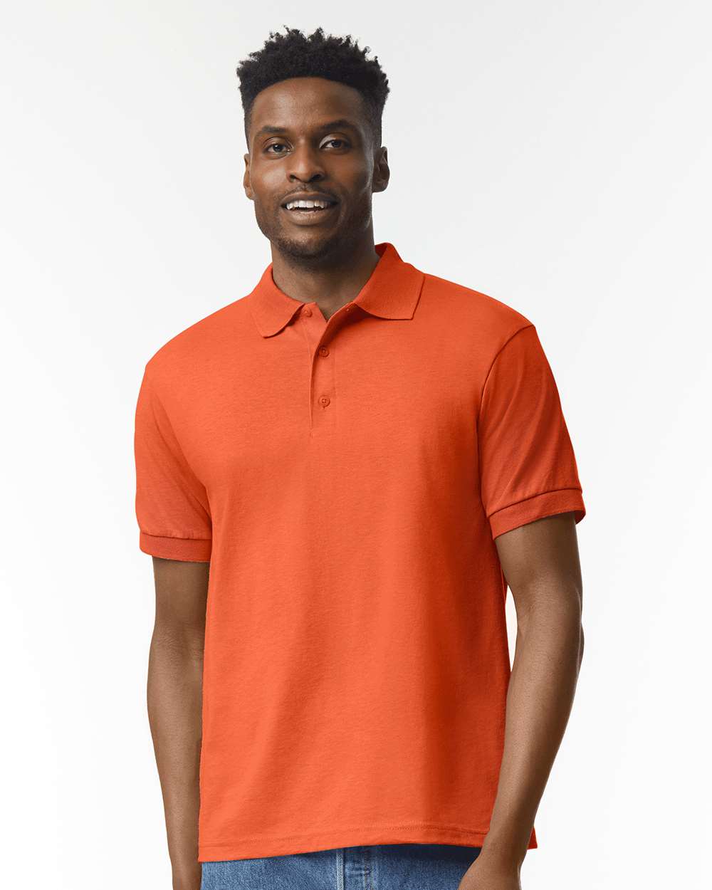 Gildan® DryBlend Short Sleeve Jersey Polo
