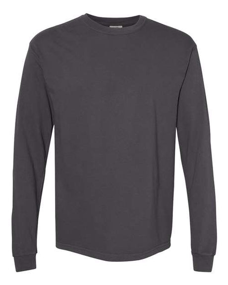 Comfort Colors® Garment-Dyed Heavyweight Crewneck Long Sleeve T-Shirt