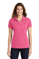 Sport-Tek® Women's Posi Charge Racer Collared Short Sleeve Mesh Polo