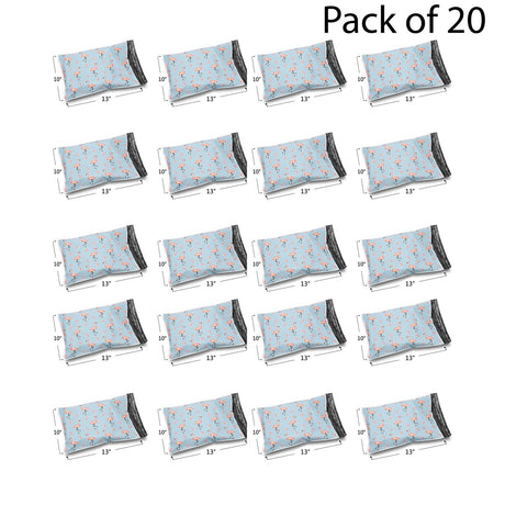 Design Poly Mailer Envelopes 10" x 13" Glossy Multi Pack & Design