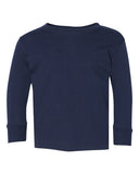 RADYAN® Toddler Fine Jersey Crewneck Long Sleeve Tee - 3302