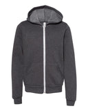 BELLA + CANVAS®Youth Sponge Fleece Full-Zip Hoodie Sweatshirt  - 3739Y
