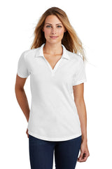 Sport-Tek® Women's PosiCharge Tri-Blend Wicking Collared Short Sleeve Polo