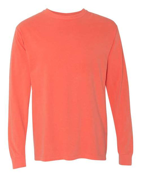 Comfort Colors® Garment-Dyed Heavyweight Crewneck Long Sleeve T-Shirt