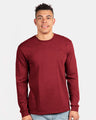 Next Level® CVC Long Sleeve Crewneck T-Shirt