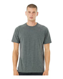 BELLA + CANVAS® Crewneck Short Sleeve Heather CVC Raglan Tee