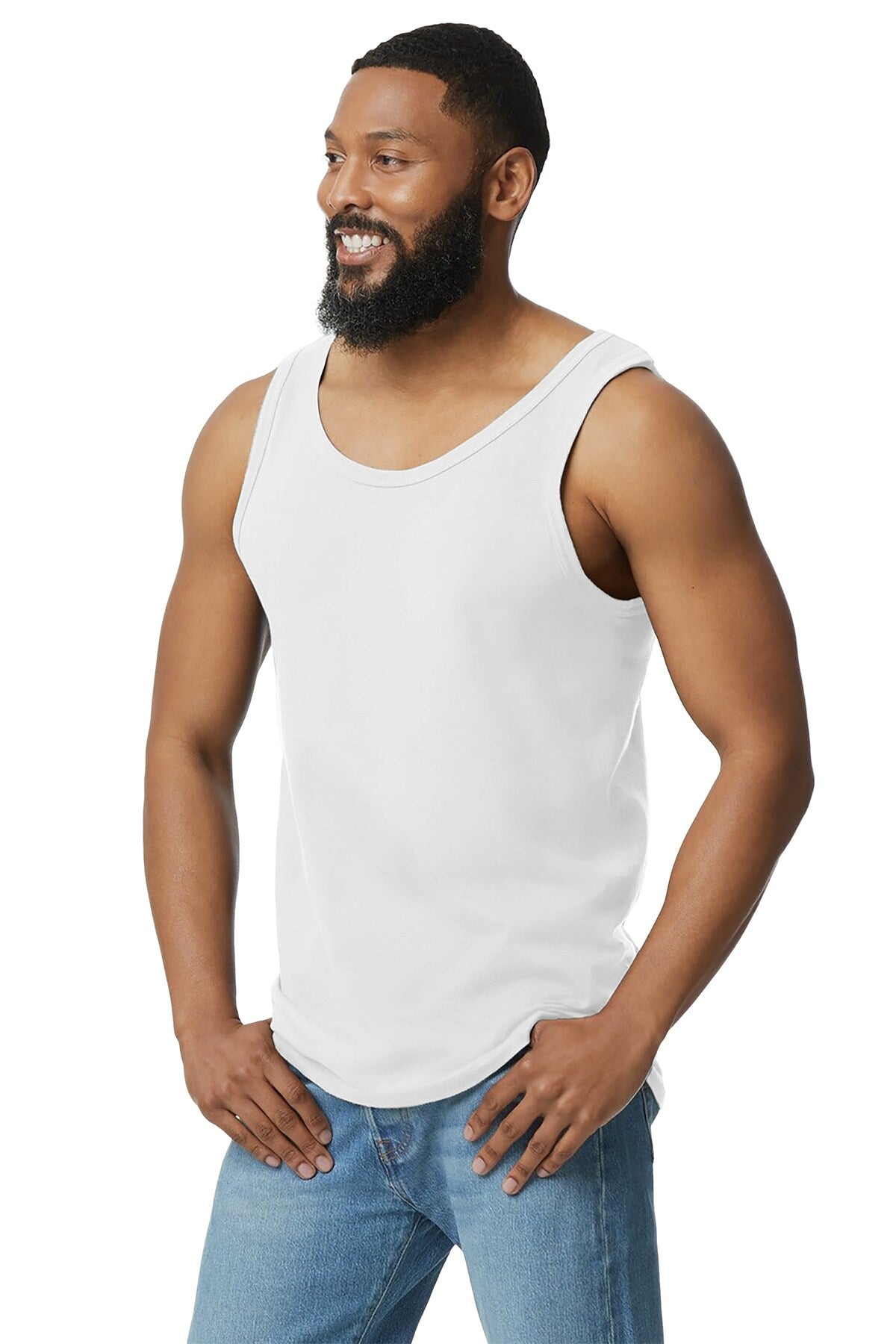 GILDAN® Softstyle Sleeve Less Tank Top - 64200