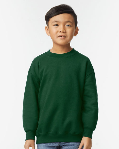 Gildan® Heavy Blend Youth Crew Neck Long Sleeve Sweatshirt