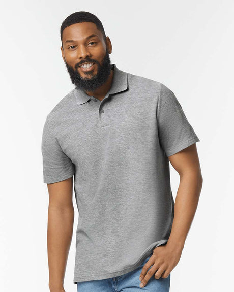 Gildan® Softstyle Adult Collared Short Sleeve Pique Polo
